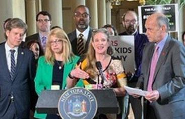 BOE Member Travels to Albany in Support of Several Bills